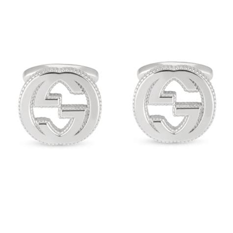 gucci cufflinks blue sterling|gucci cufflinks amazon.